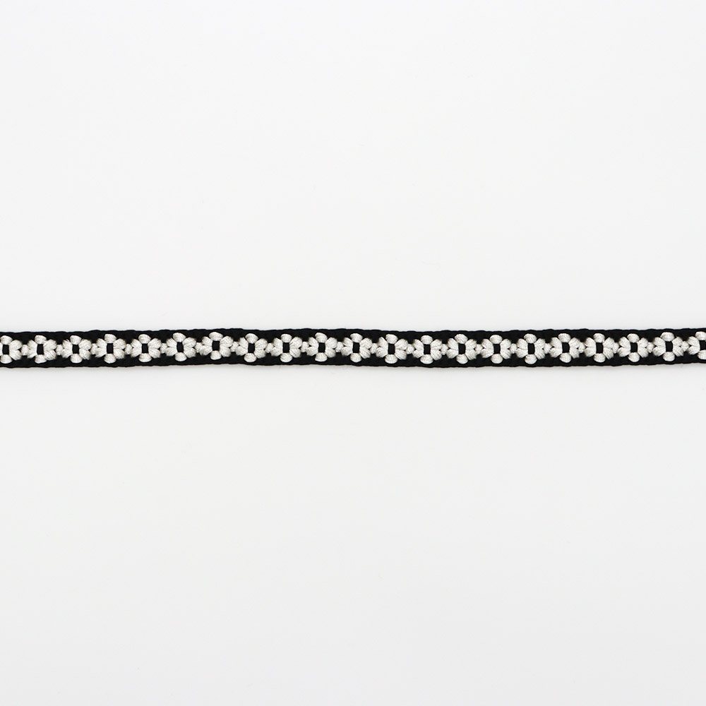 小桜組み撚り房帯締【衿秀】