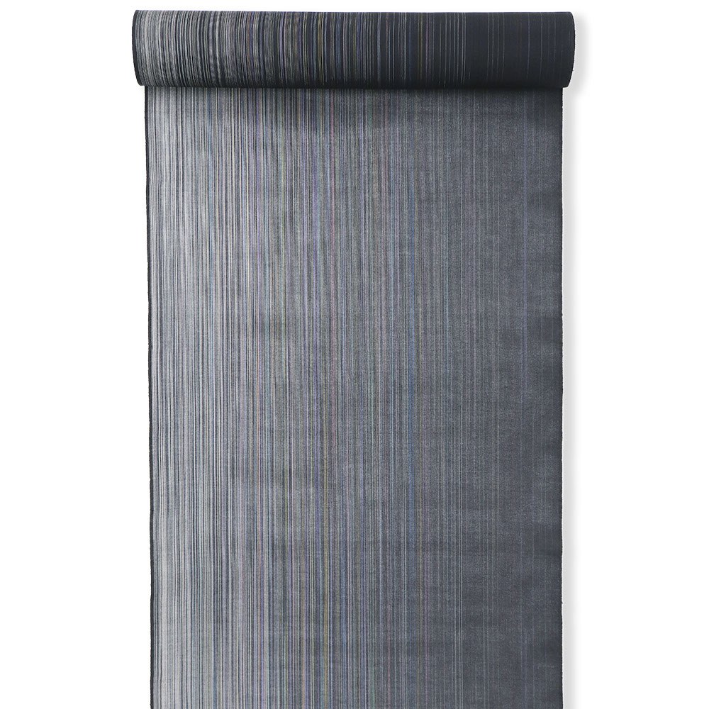 夏塩沢『100色乱縞』【やまだ織】