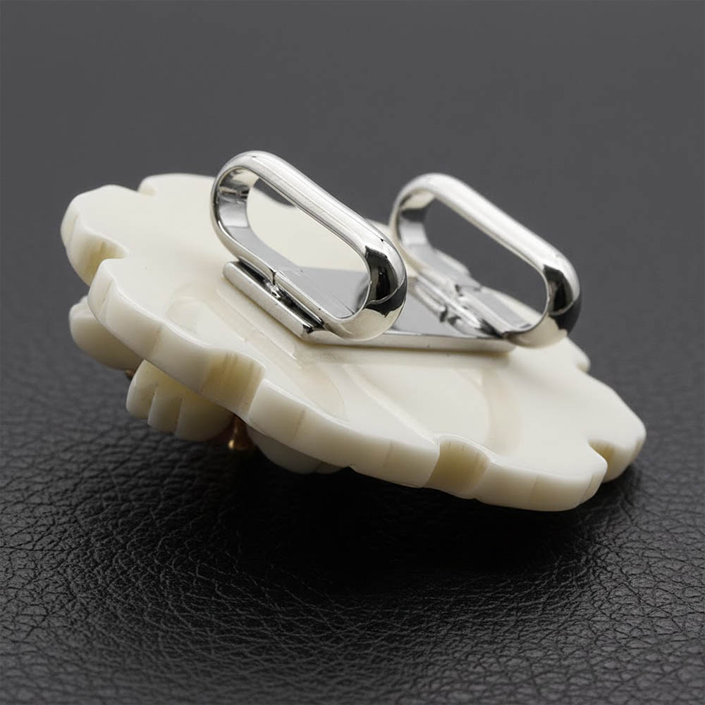 帯留(雪輪に桜)【大原商店】