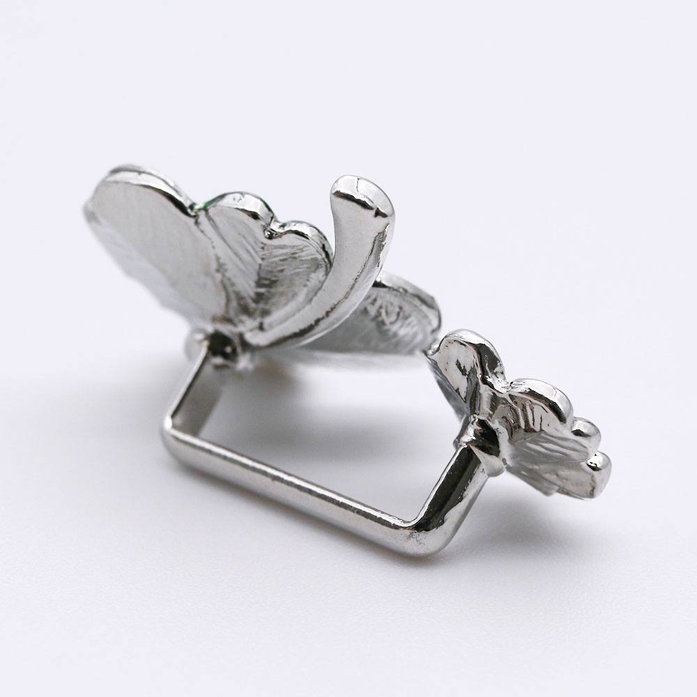 真鍮帯留(クローバー)