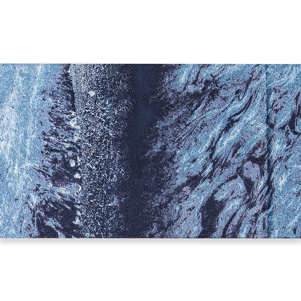 西陣袋帯（氷の洞窟）：青【大光織物】