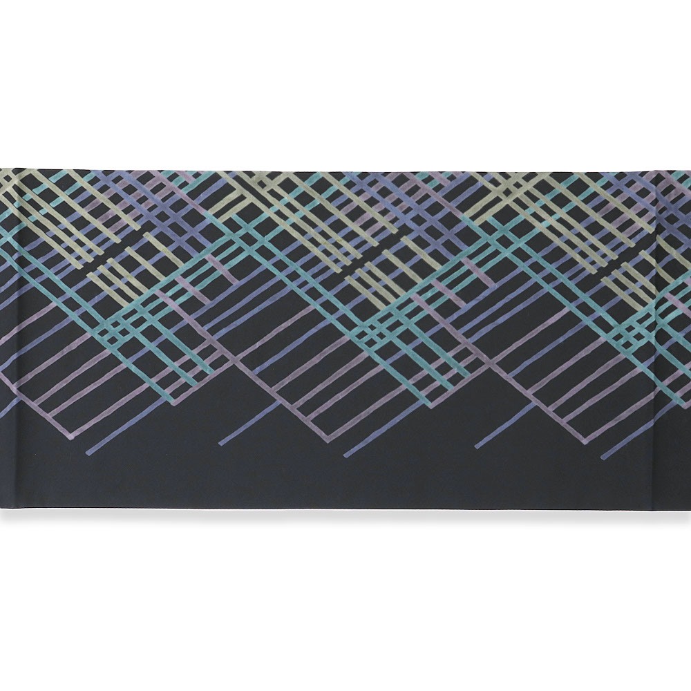 夏牛首袋帯(ライン)『牛首四季衣』【二代目 川村久太郎×白山工房】