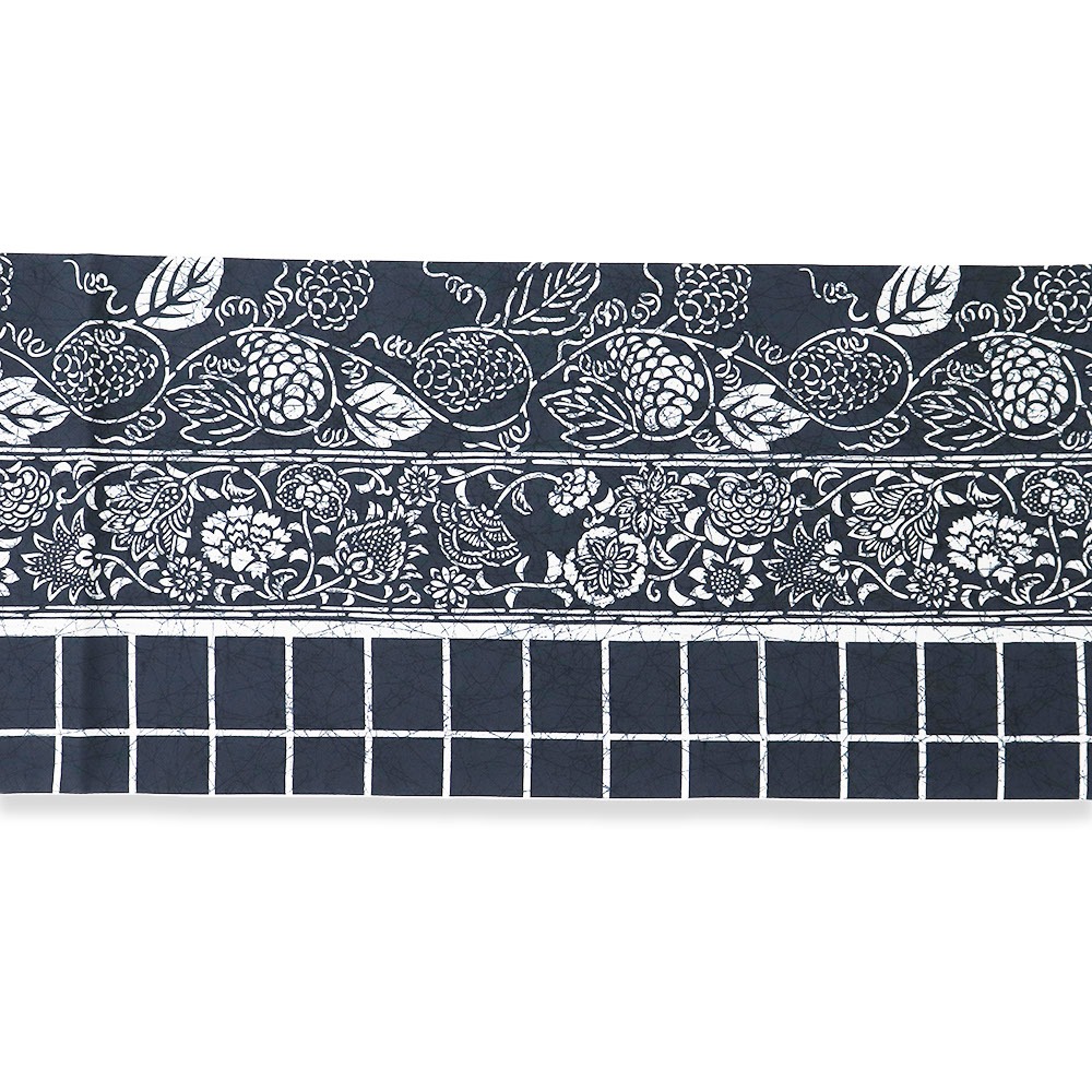 夏牛首袋帯(葡萄唐草間道)『牛首四季衣』【二代目 川村久太郎×白山工房】