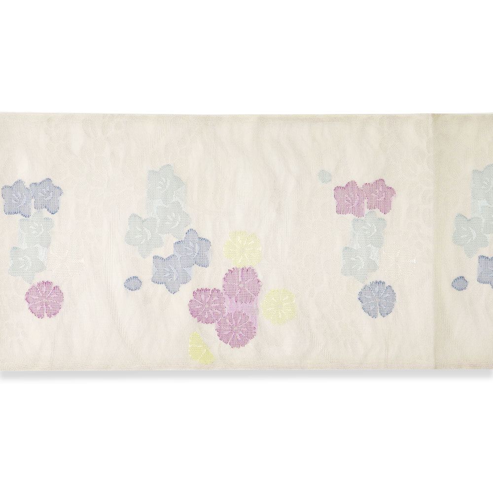 西陣夏袋帯『秋草の庭』【帯屋捨松】