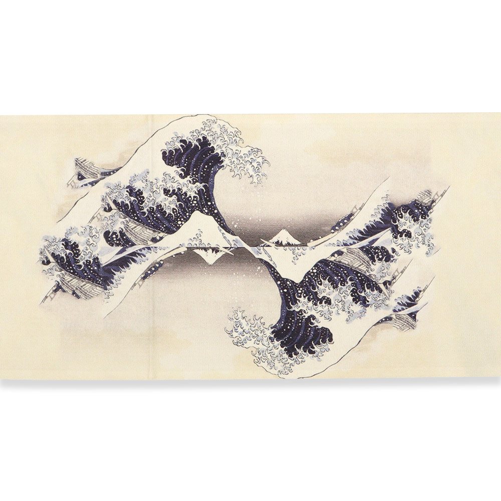 袋帯(神奈川沖浪裏)『和ART』