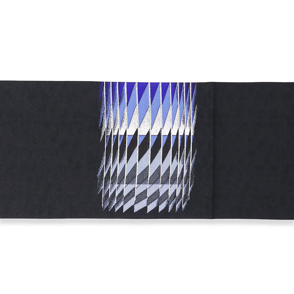 西陣袋帯(幾何学)【加納幸】