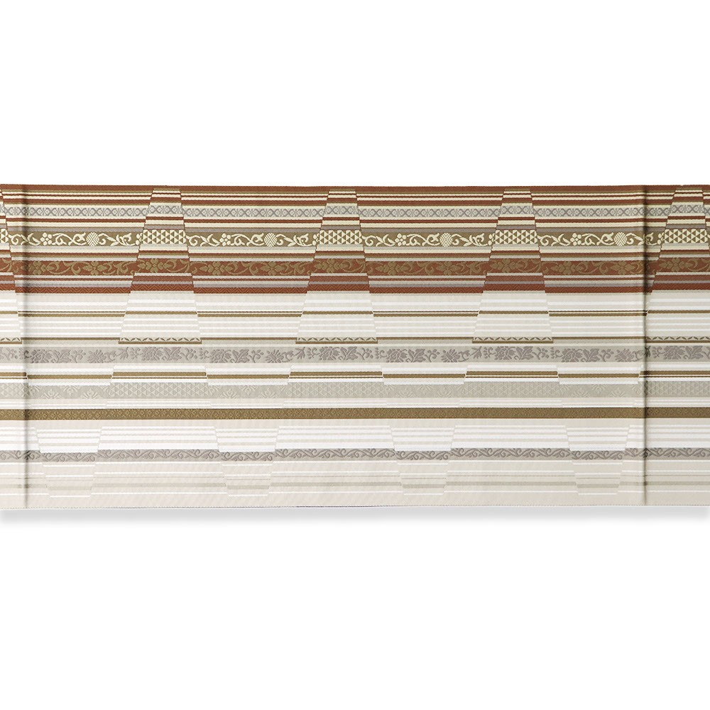 博多リバーシブル袋帯(変わり間道/幾何)【大倉織物】