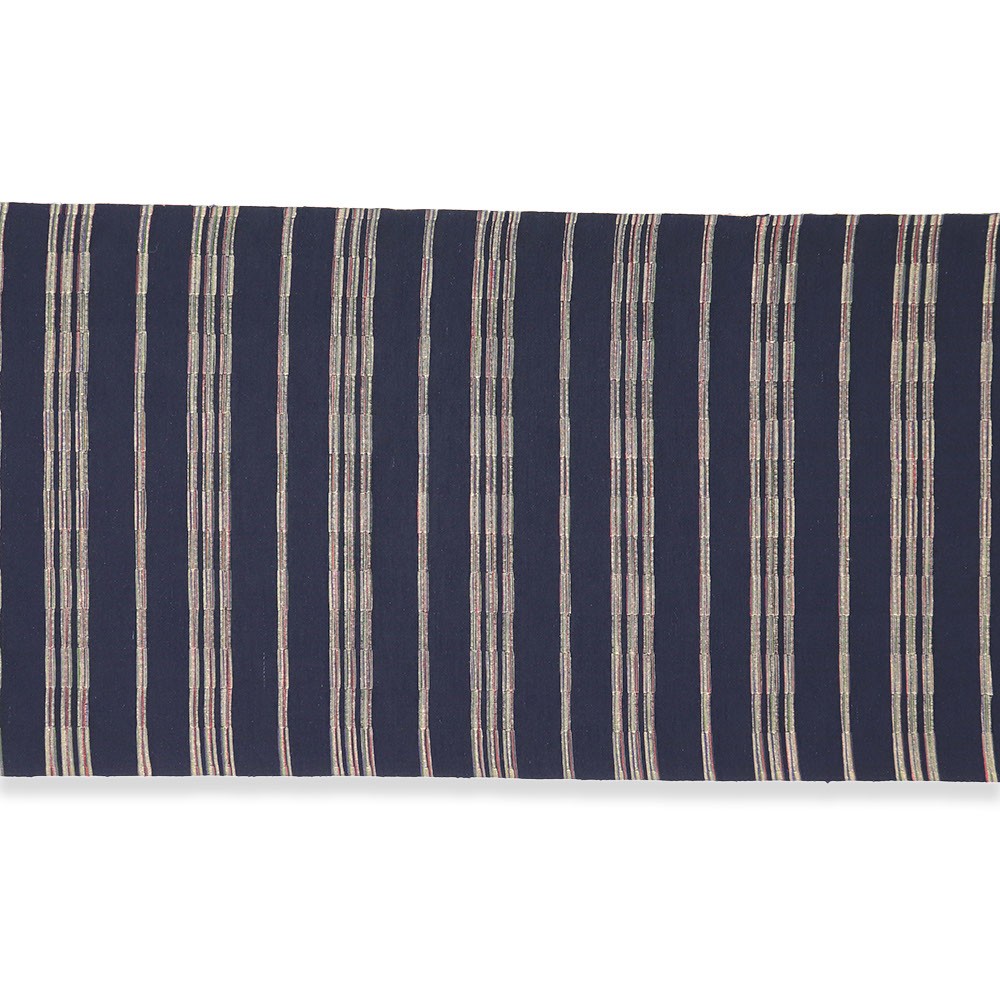 紬地九寸名古屋帯『浮華』【渡源織物】