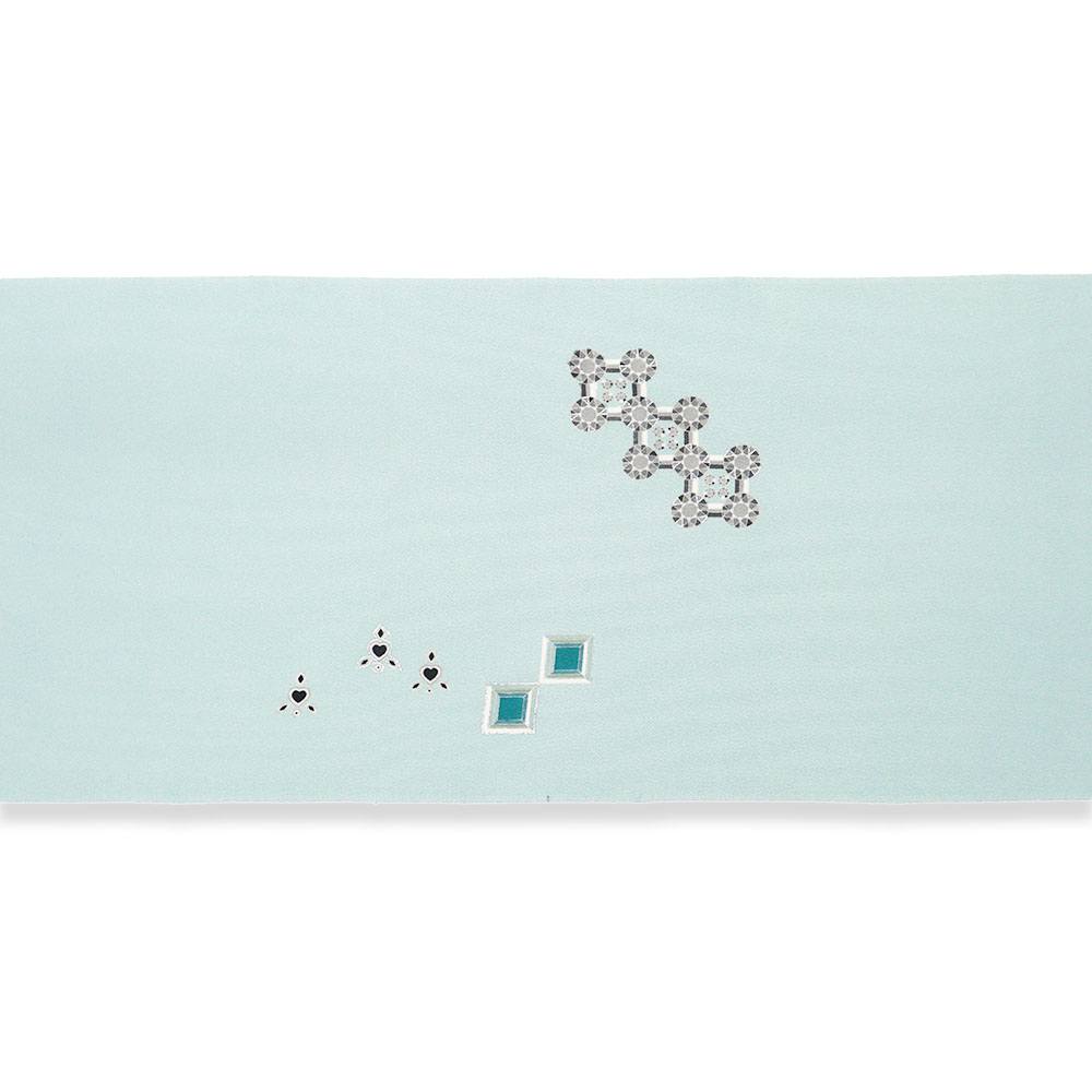 手描き染め九寸名古屋帯(ジュエル)