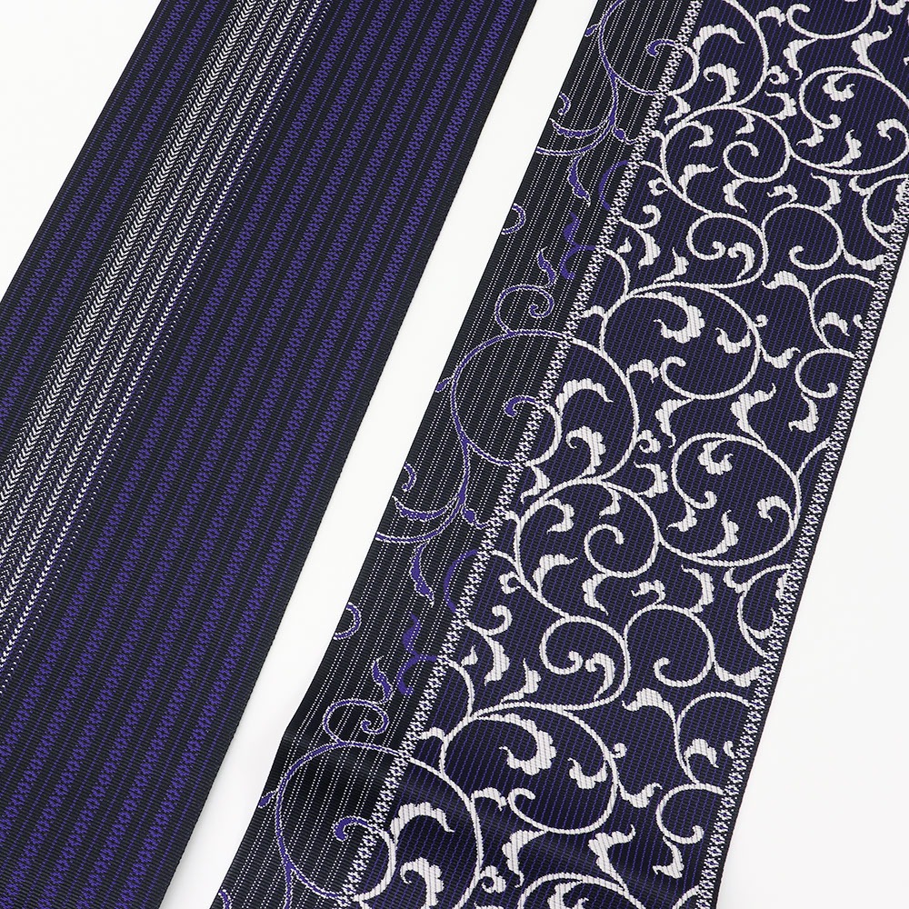 博多紋小袋帯(唐草)【協和織工場】