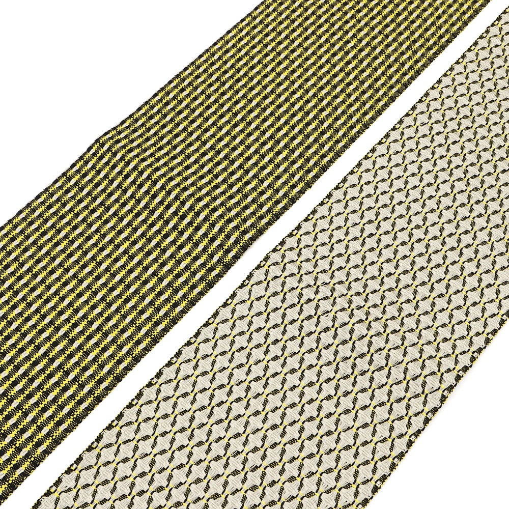 米沢四寸帯『十字星』【近賢織物】