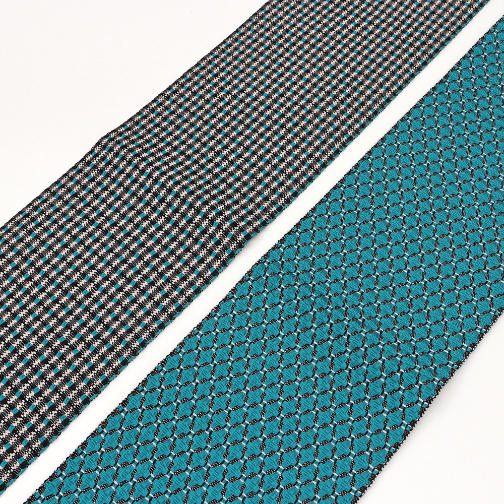 米沢四寸帯『十字星』【近賢織物】