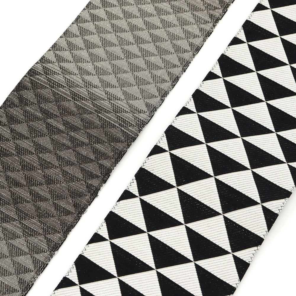 仕立て上がり西陣角帯(鱗/横段鱗)【佐々木染織】