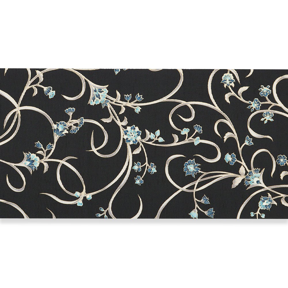 牛首八寸名古屋帯(花唐草)【白山工房×岡重】