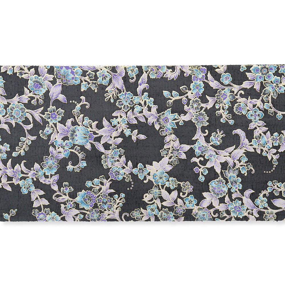 牛首八寸名古屋帯(花冠)【白山工房×岡重】