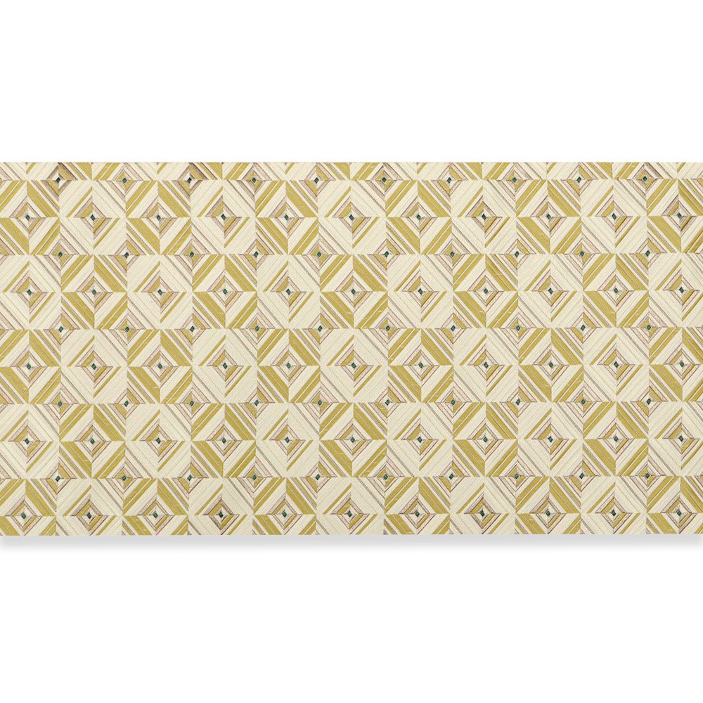 博多紋八寸名古屋帯(菱文)【松装織物】