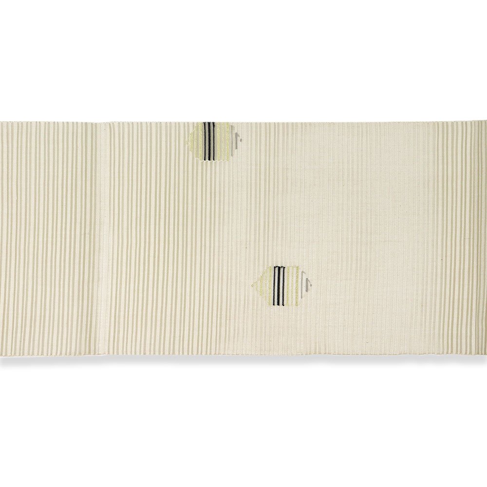 新品 仕立て上がり夏八寸名古屋帯(亀甲)