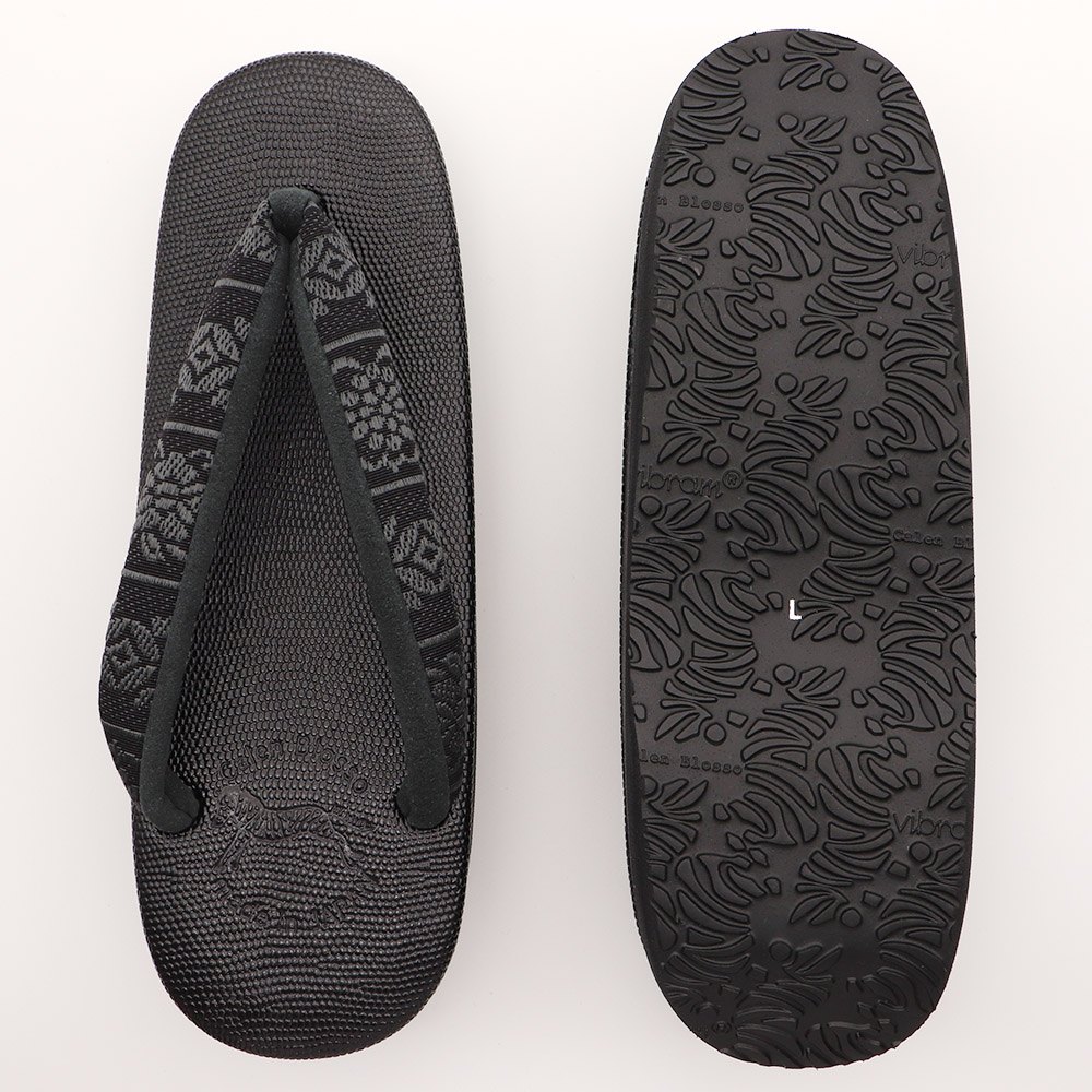 博多織カフェ草履(割付)【カレンブロッソ】