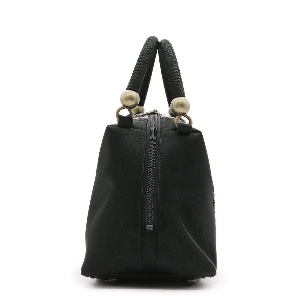 丸型ボストンバッグ(博多/唐花)『彩小径』