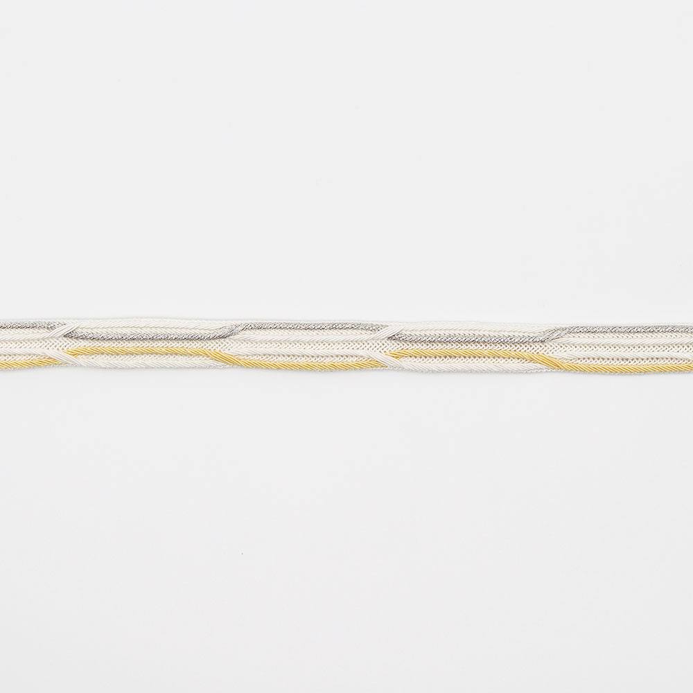 畝打ちレース組み帯締(亀甲)【渡敬】