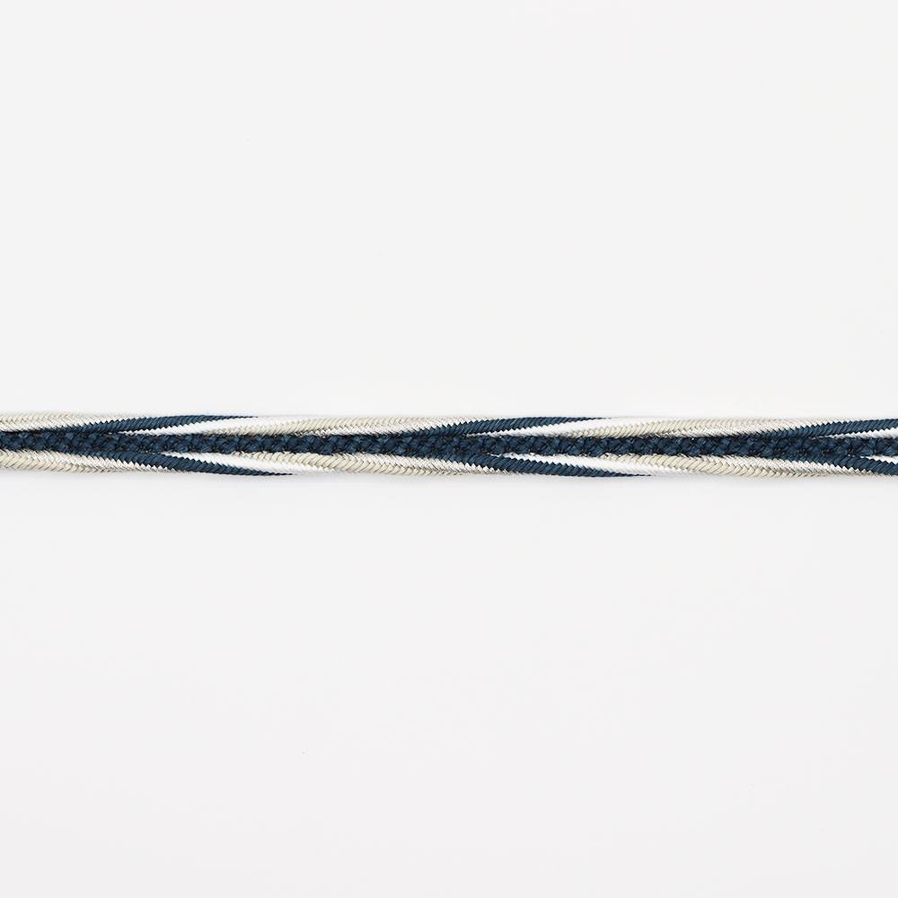 洋角ひねり小桜組み夏帯締【渡敬】