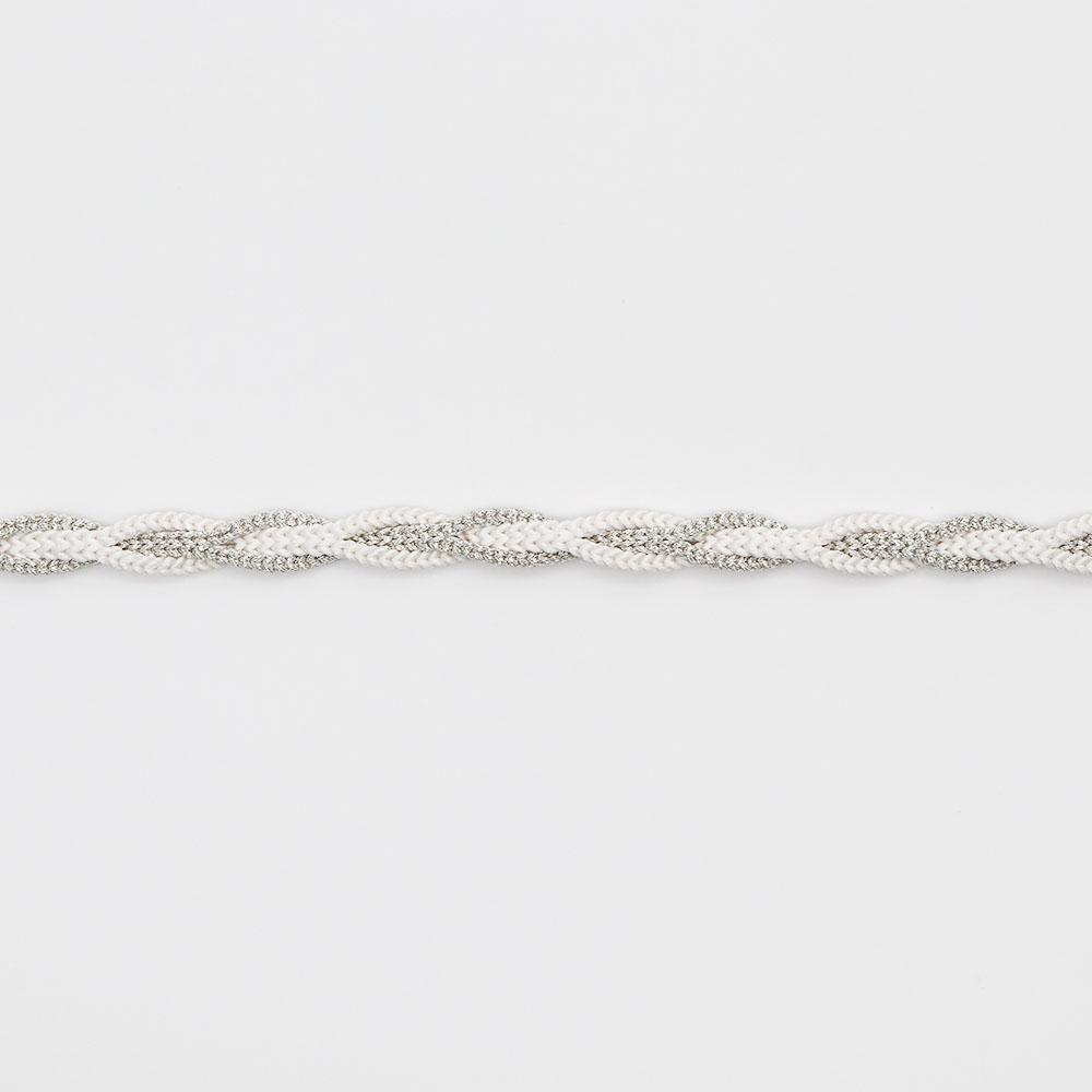 綾竹鎧組み夏帯締【渡敬】