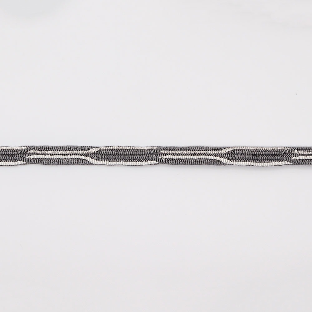 伊賀くみひも夏帯締(銀通し立涌)【ITOGO】