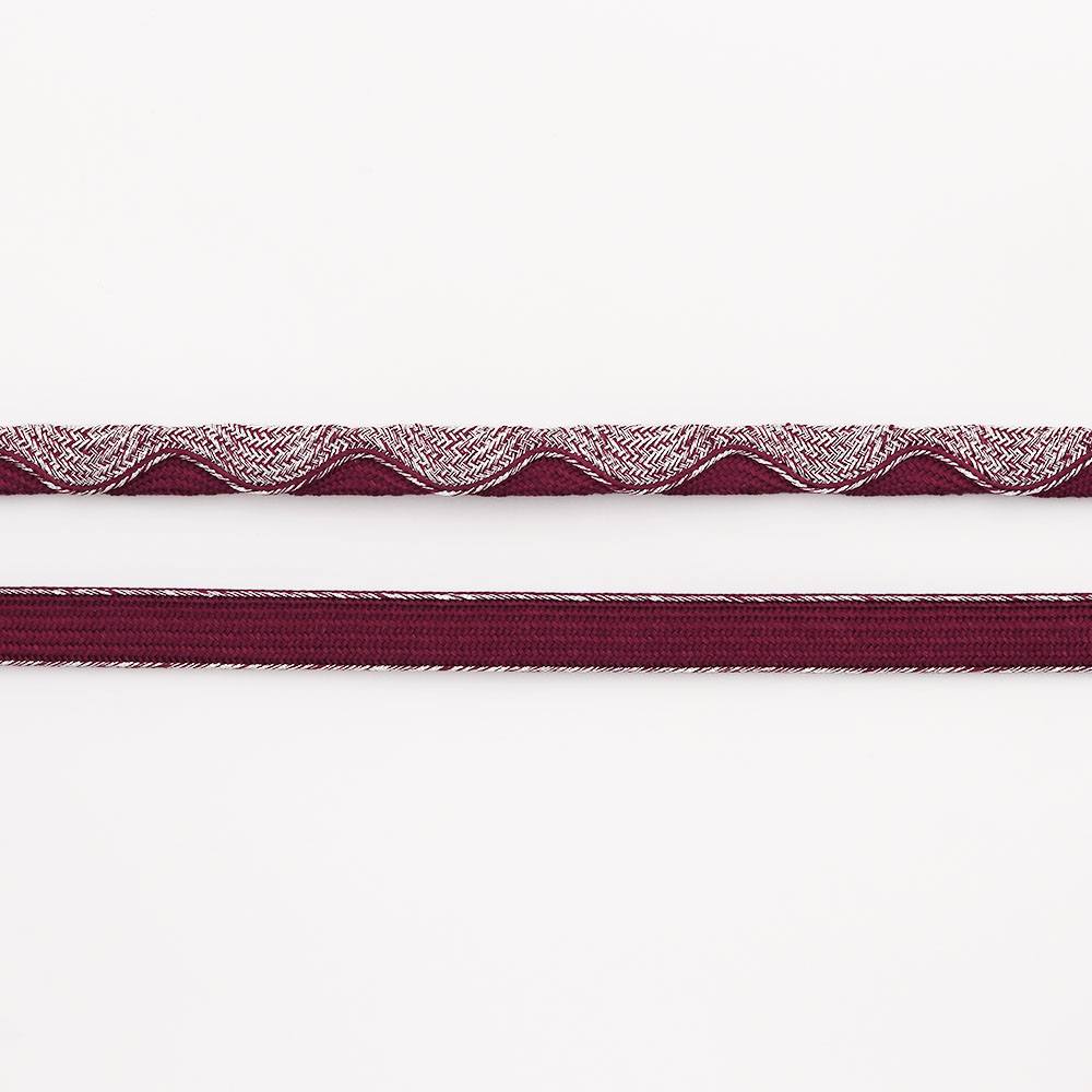 変わり貝の口組み撚り房帯締(よろけ)【京くみひも丸山】