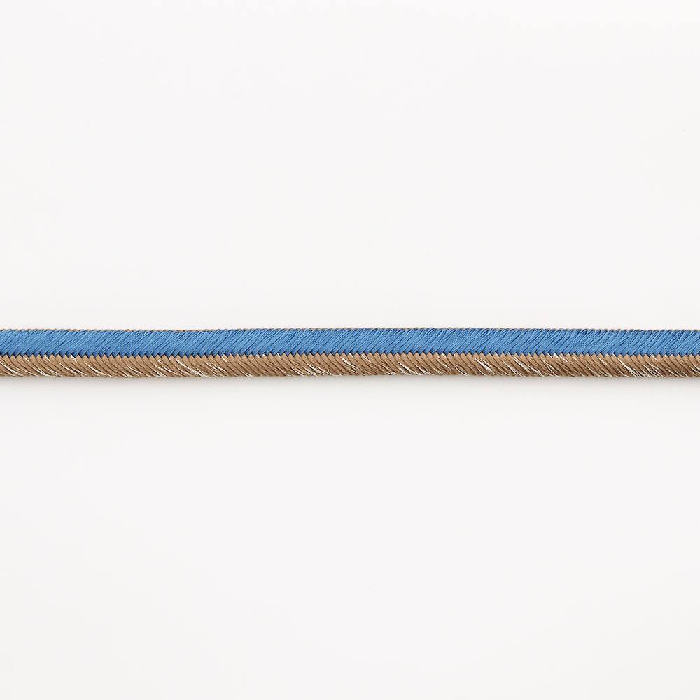 変わり洋角組み帯締(二色分け)【京くみひも丸山】