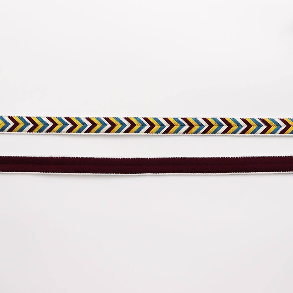 大和組み帯締(多色染)【衿秀】