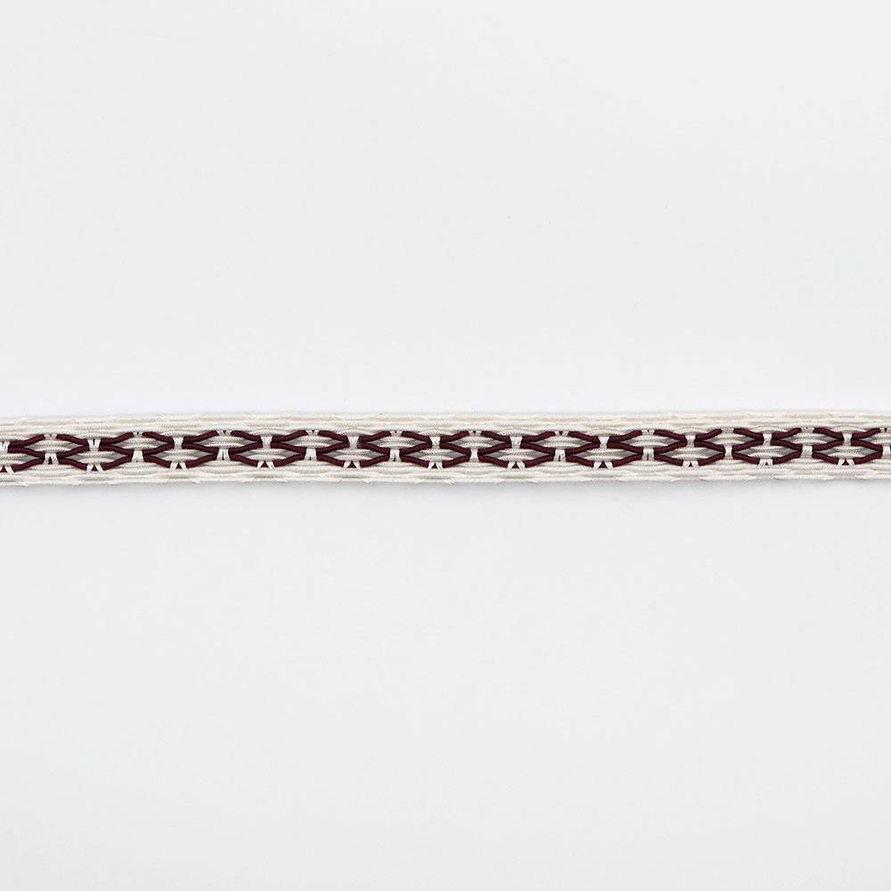 レース組み帯締(環絡げ)