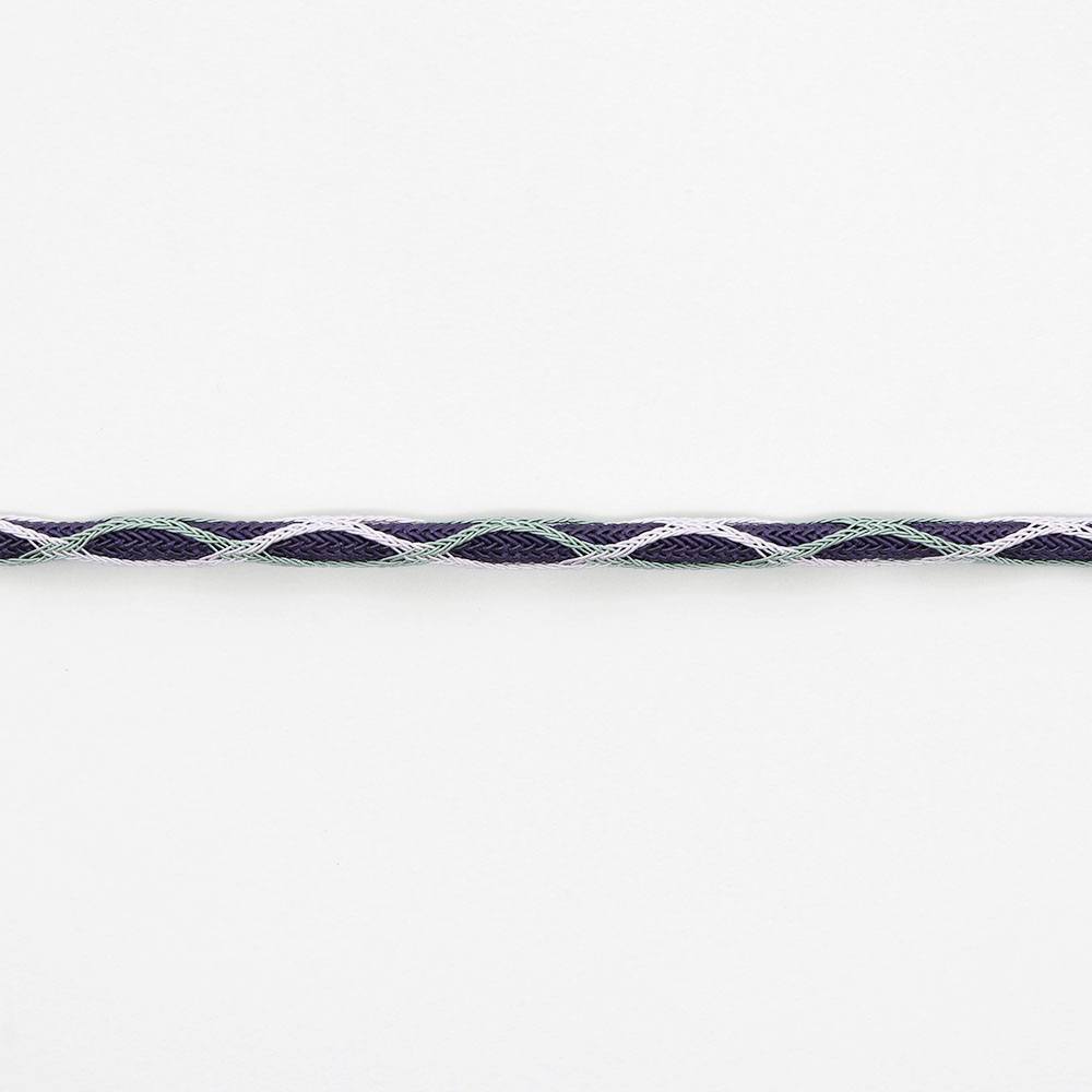 丸唐組み夏帯締(籠目)【加藤萬】