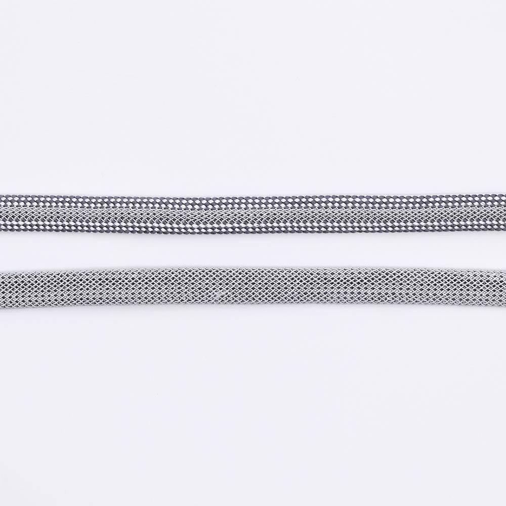 昼夜平唐組み撚り房夏帯締(片胴ライン)【加藤萬】