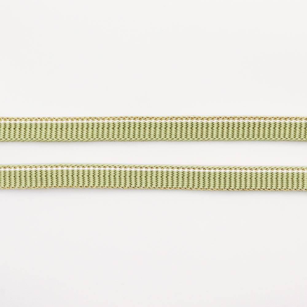 平源氏組み撚り房帯締(片耳銀通し)【加藤萬】