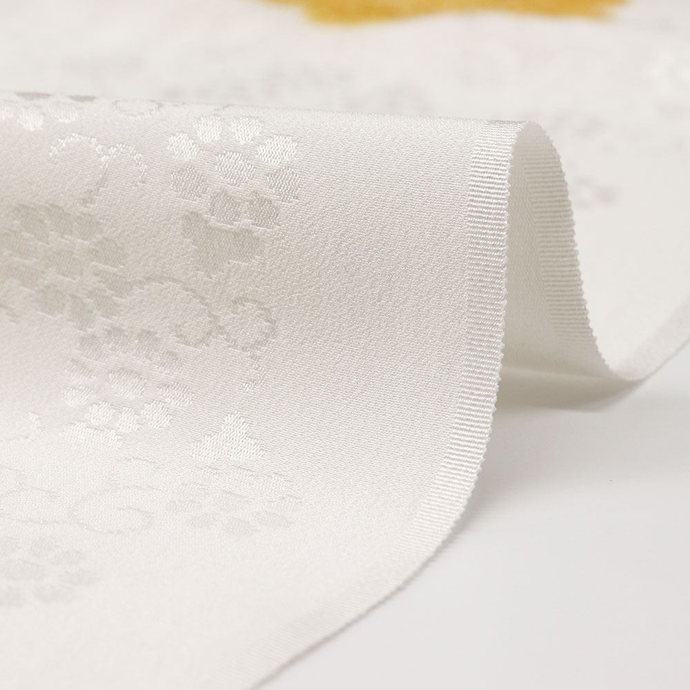 輪出し絞り帯揚(小花)【加藤萬】