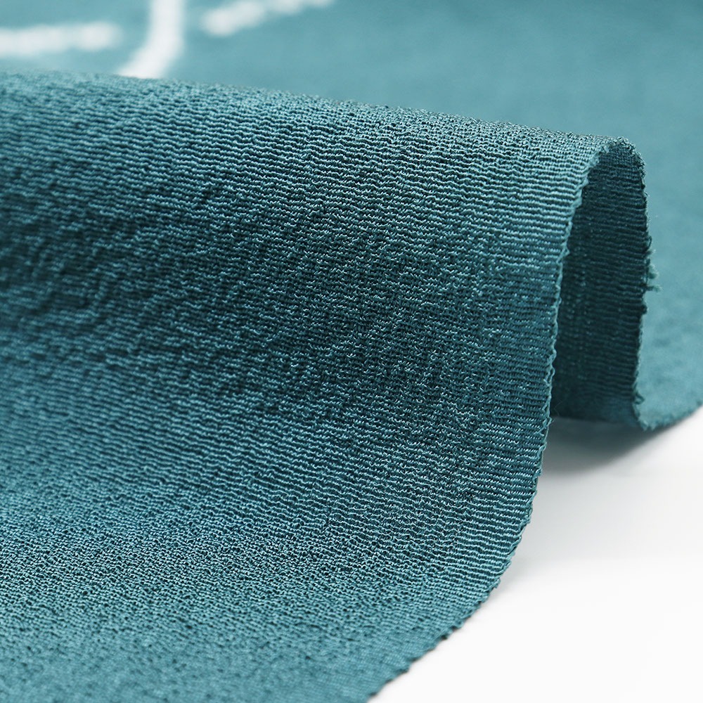 輪出し絞り帯揚(よろけ)【加藤萬】