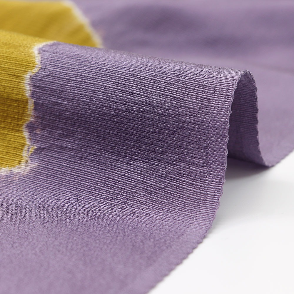 輪出し絞り帯揚(亀甲)【加藤萬】