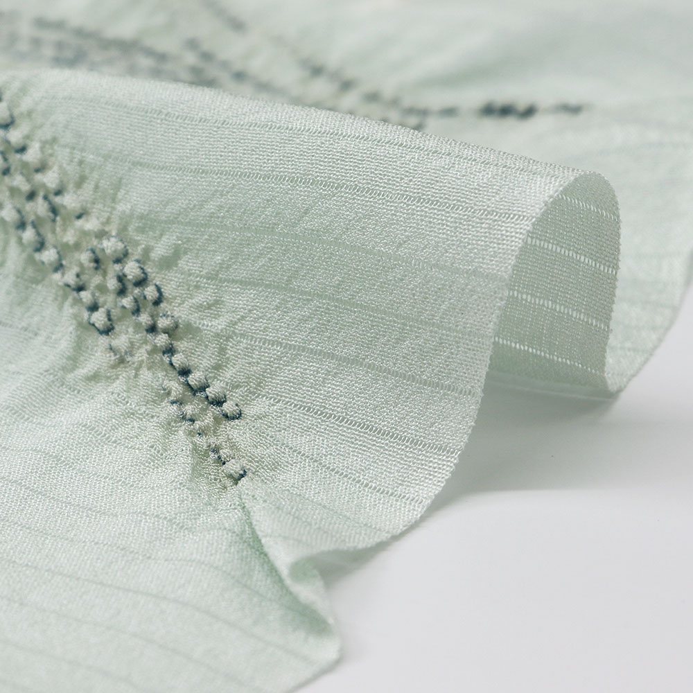 絽帯揚(渦文)【加藤萬】