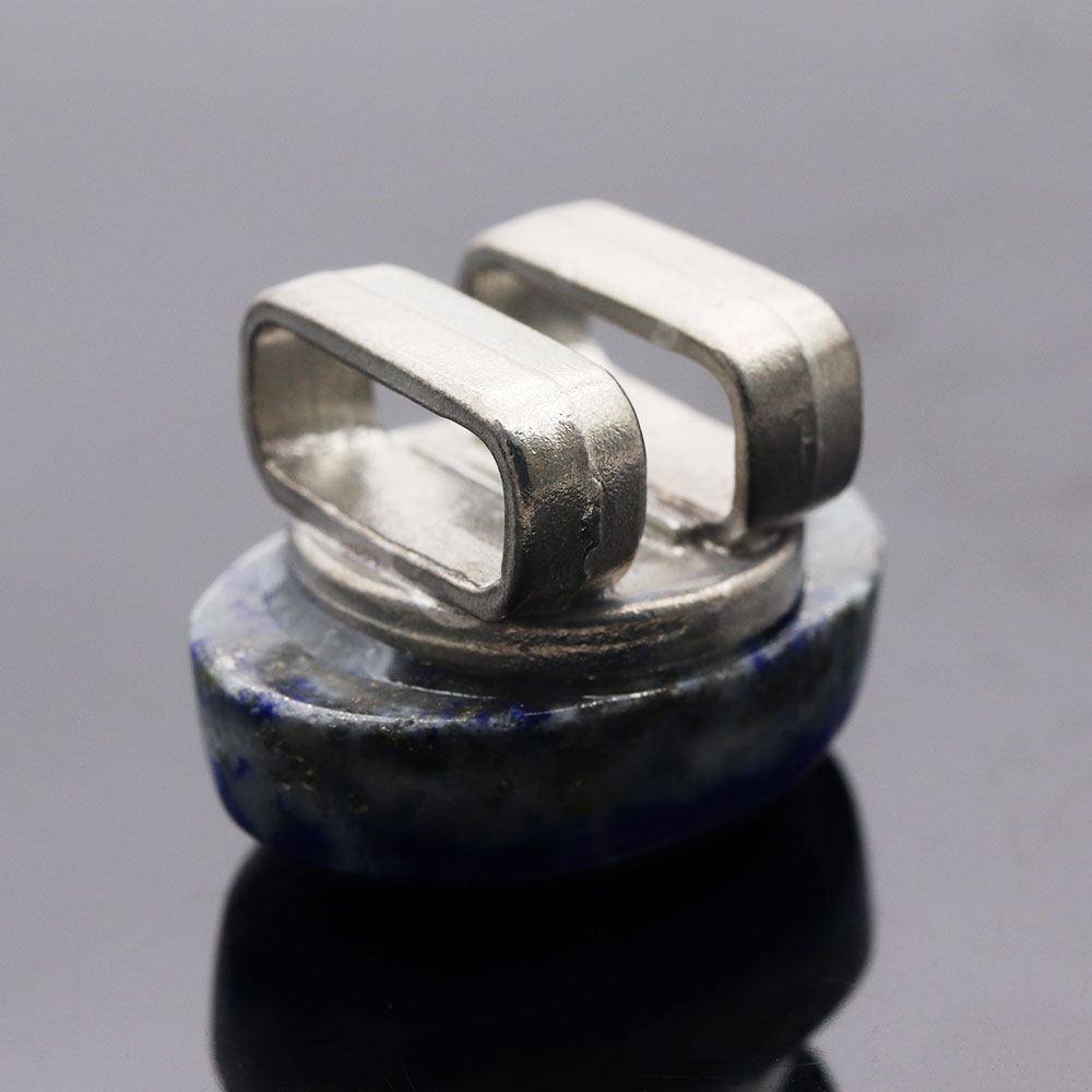 天然石帯留(ラピスラズリ)