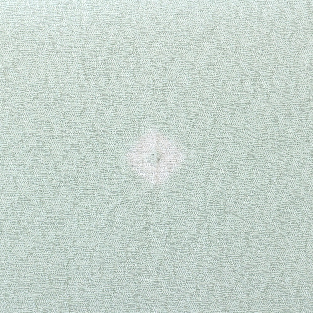 絞り小紋（一ツ目結）：薄緑