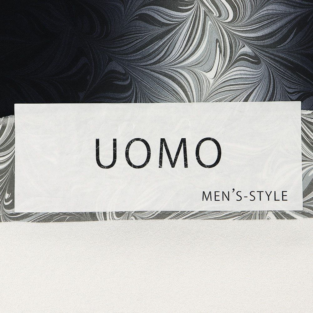 墨流し小紋(よろけぼかし)『UOMO』