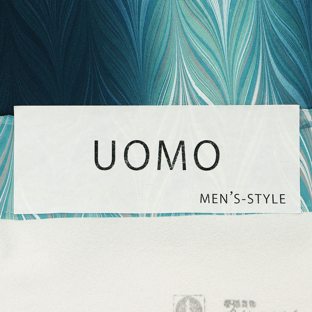 墨流し小紋(縦ぼかし)『UOMO』