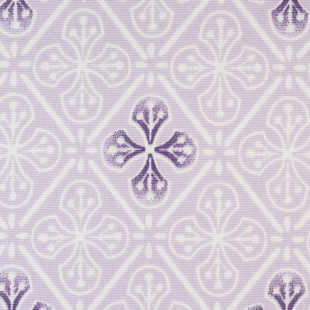 小紋（花菱）：紫