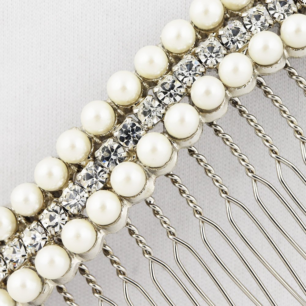 パール櫛型かんざし 花しおり 大原商店 小物 着物 きもの 通販サイト いち利モール