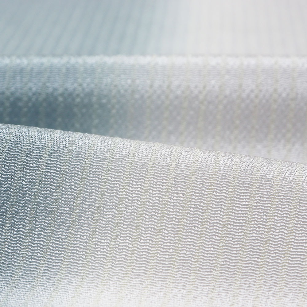 縦ぼかし帯揚(縞地紋)