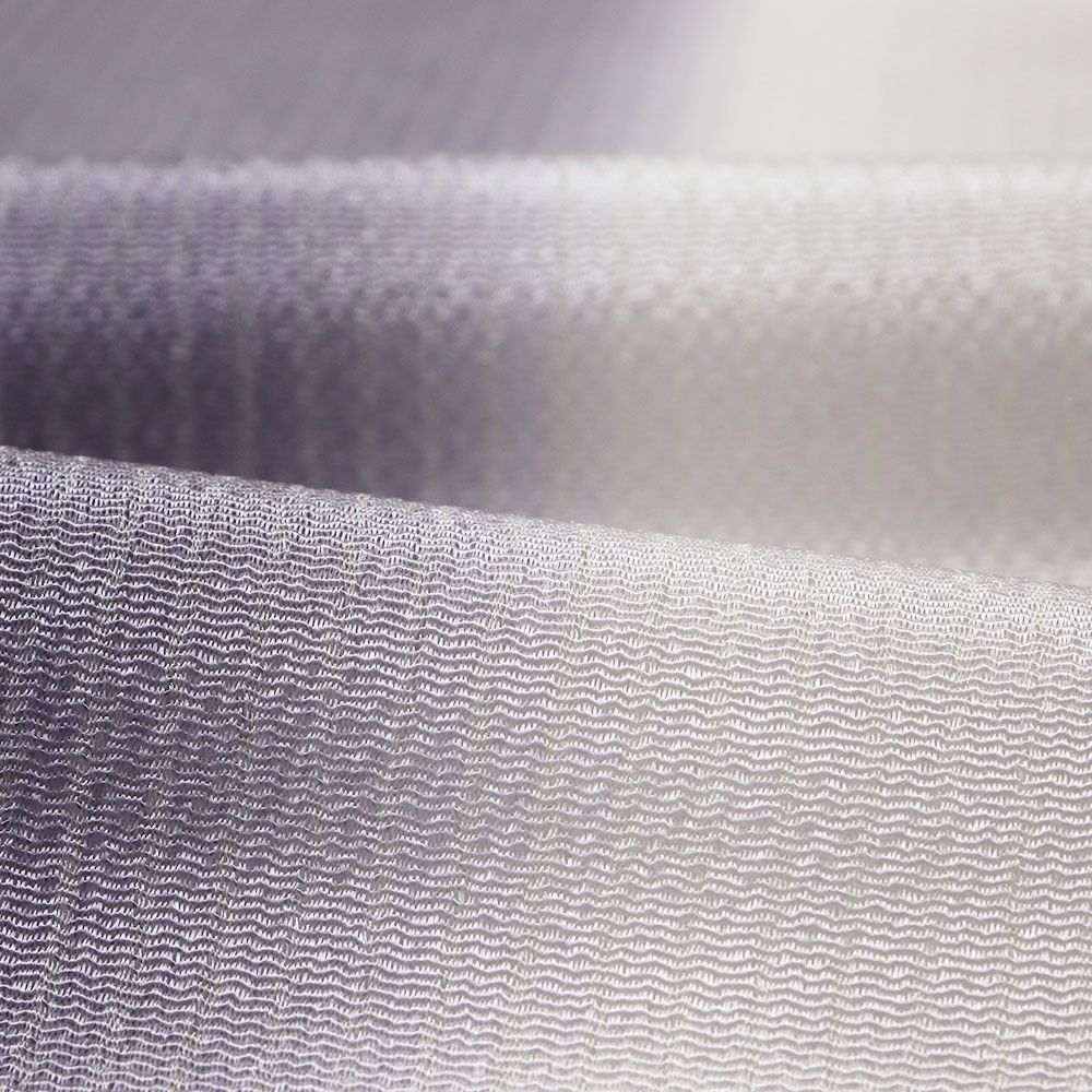 縦ぼかし帯揚(縞地紋)