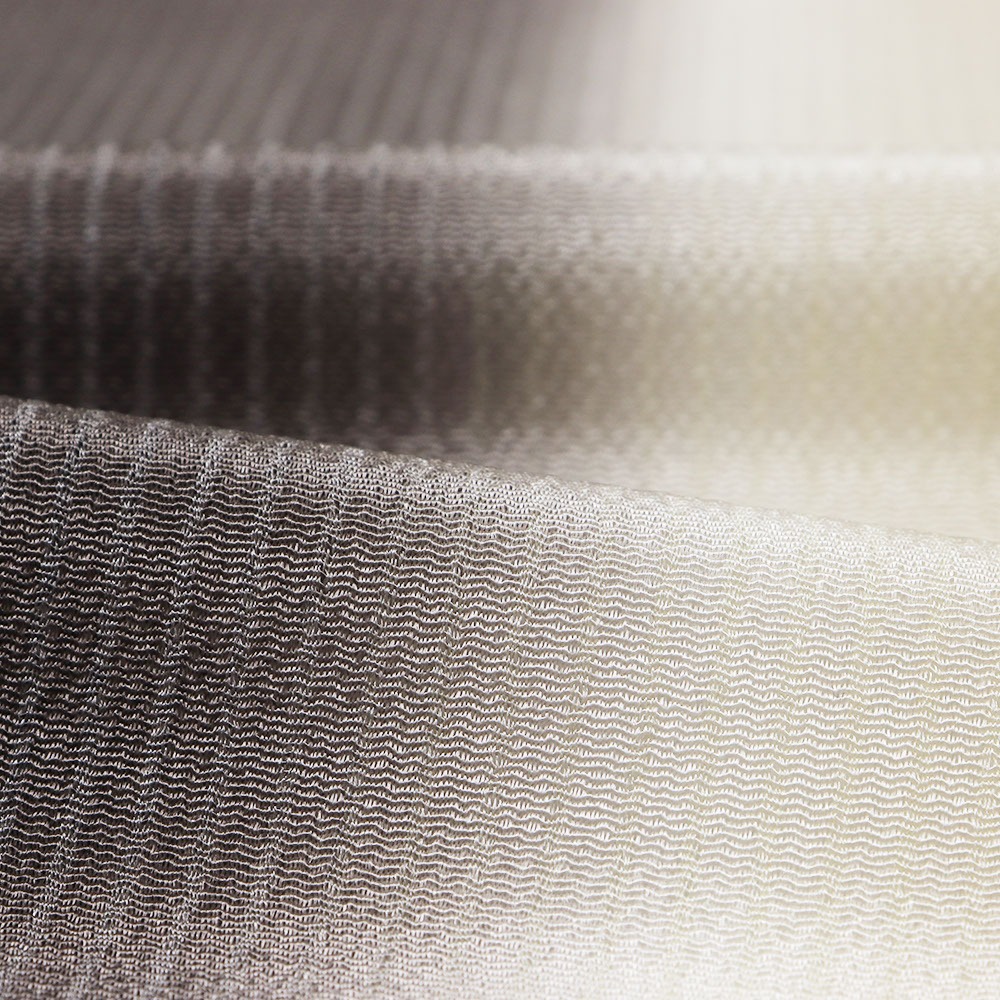 縦ぼかし帯揚(縞地紋)