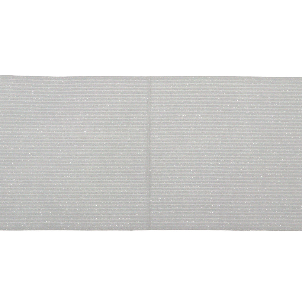 草木染め縦絽帯揚(銀通し)