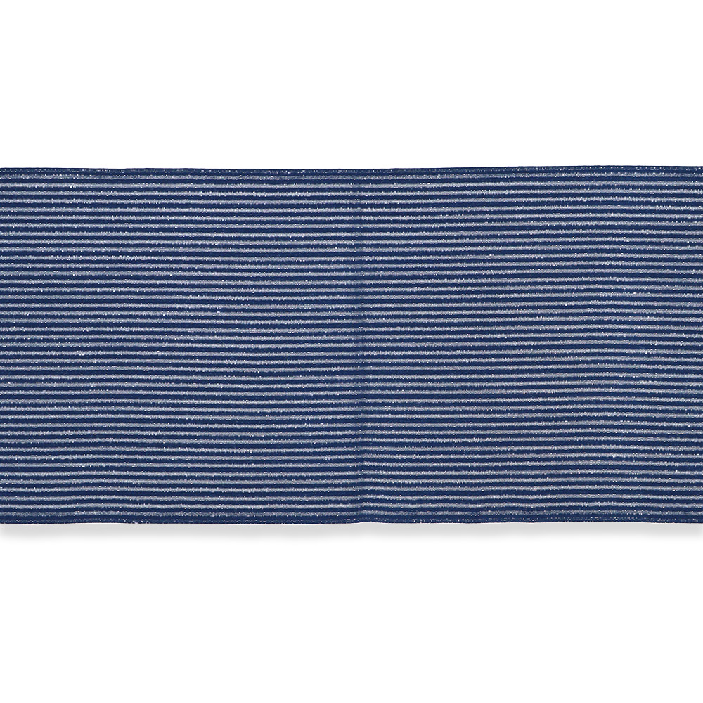 草木染め縦絽帯揚(銀通し)