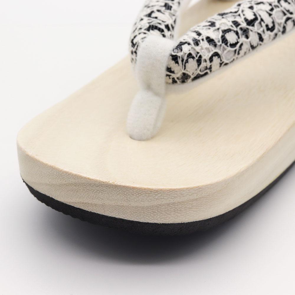 桐下駄(レース/更紗)